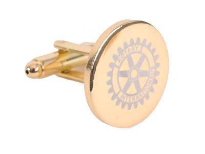 Rotary Manchetknapper forgyldte