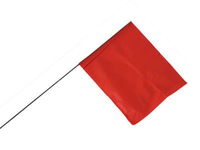 Markeringsflag Rød ( bundt af 100 stk.)