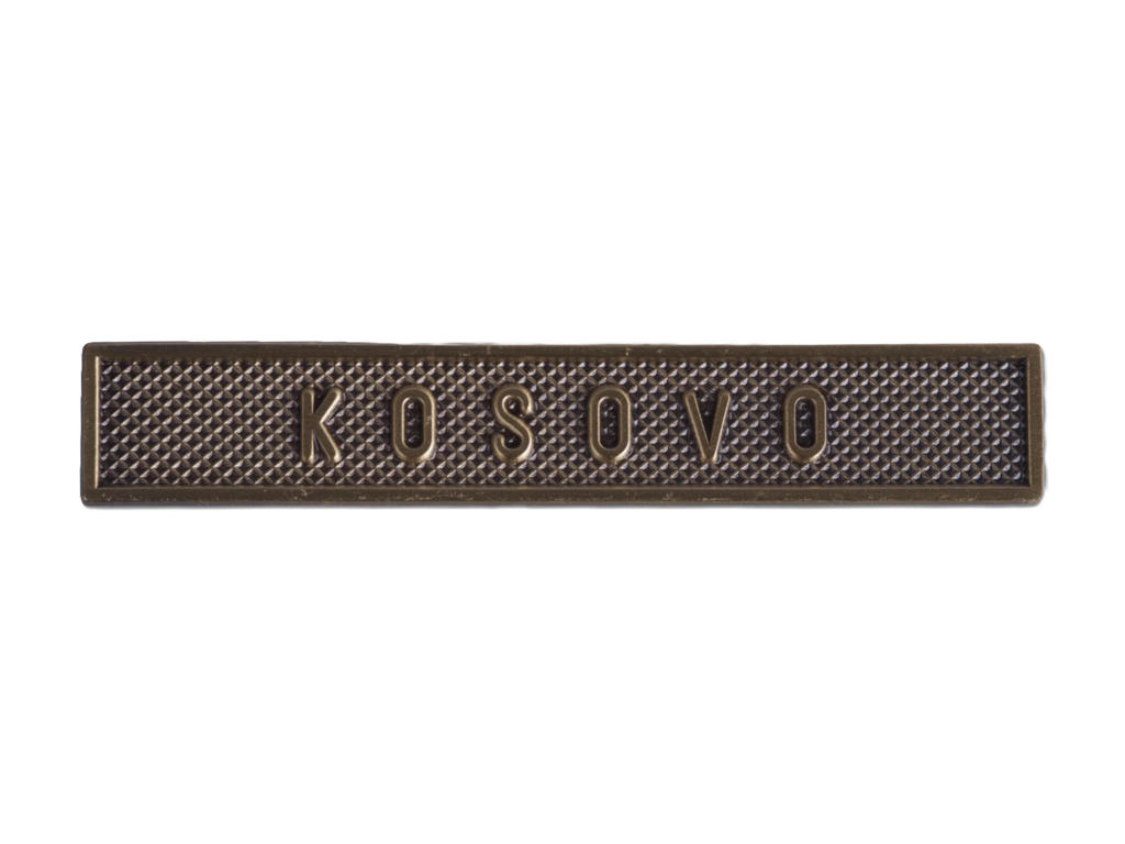 Spange: KOSOVO (36 mm.)