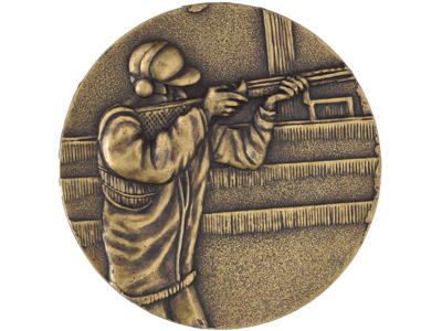 Aktivitetsemblem Riffelskytte - 50 mm