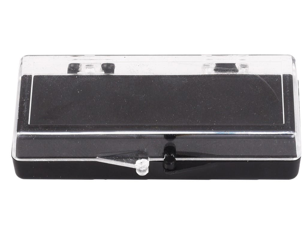 Etui til emblem med langnål