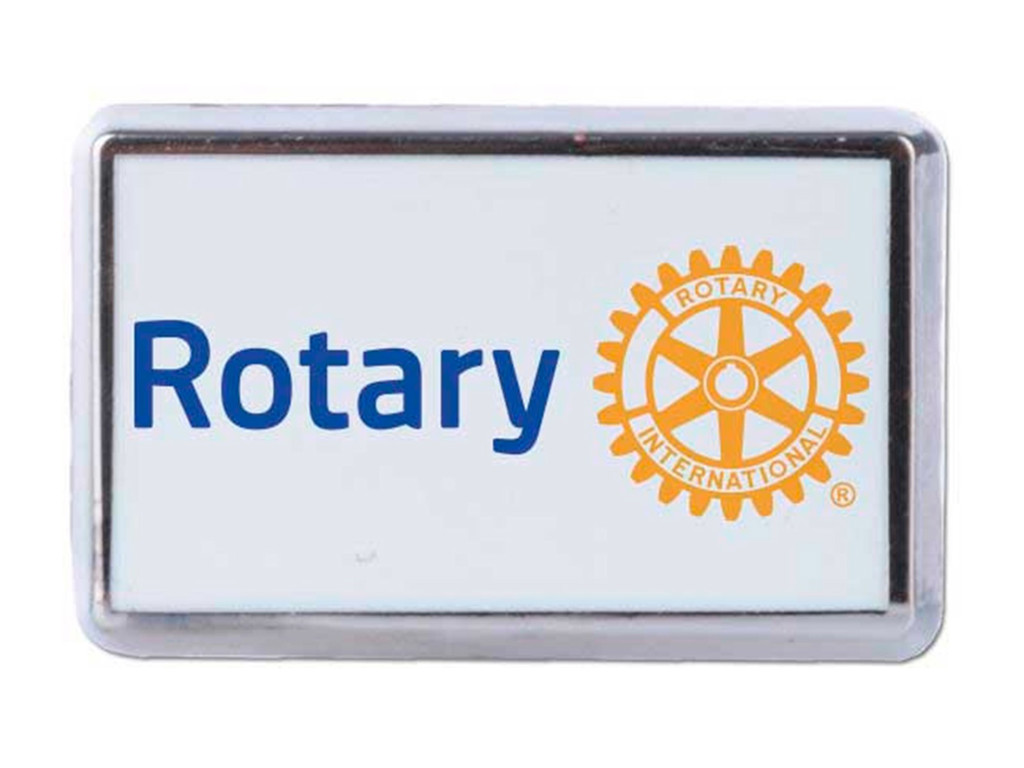Rotary pin 20x12 mm, hvid