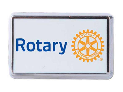 Rotary pin 20x12 mm, hvid