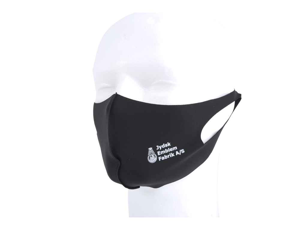 1-lags stofmundbind Sort