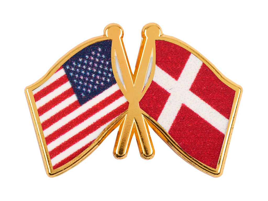 Venskabsflag USA/ DK