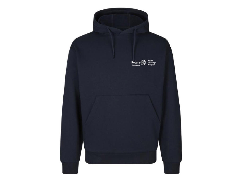 Rotary Youth Exch. Rebound Hoodie, blå