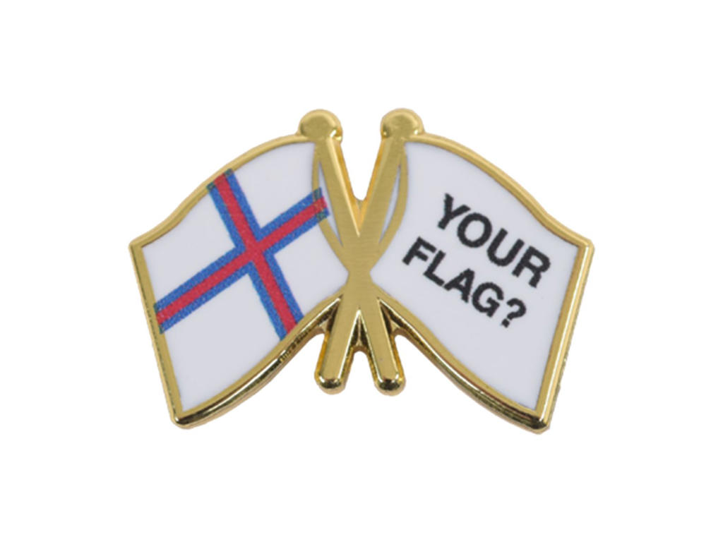 Venskabsflag Færøerne + valgfri flag