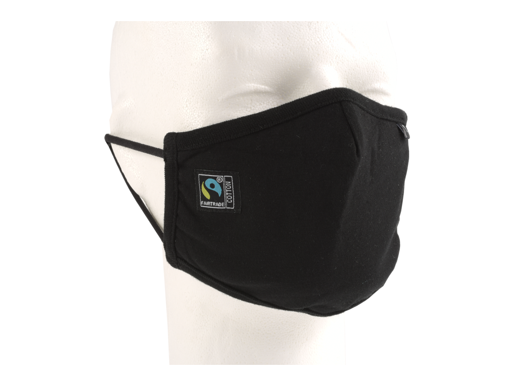 3-lags Stofmundbind Organisk Fairtrade Oeko-Tex / Neutral 100% Bomuld