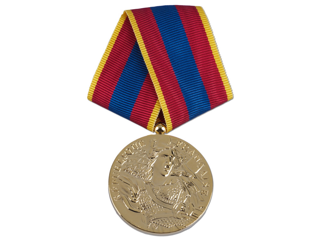 Fransk Defence, Guld, 32mm