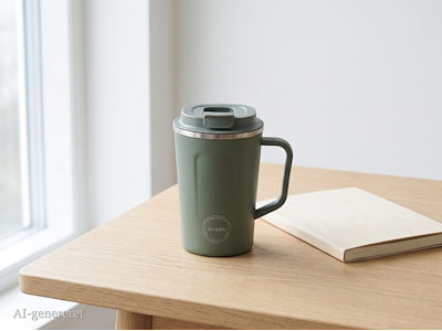 AYA&IDA CUP2GO - Tropisk grøn - 380ML