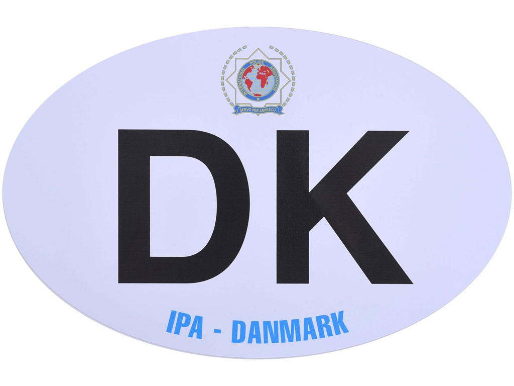 IPA DK skilt, udvendig