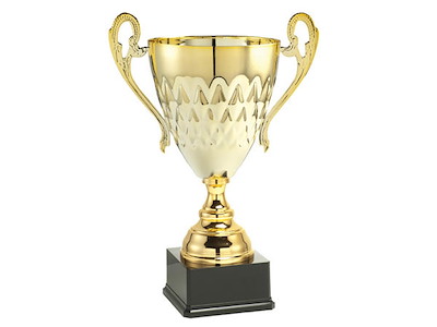 Pokal Hole in one Guld 335 mm 