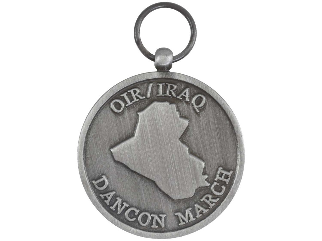DANCON Iraq medalje, sølv