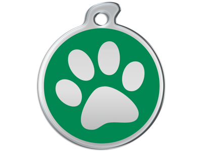 Hundetegn Pote mellem grøn