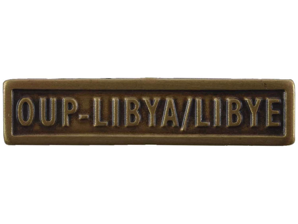 Spange: Op. Uni. Prot., Libyen