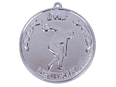 Dansk Atletik F. Øst/vest Sølv 42 mm