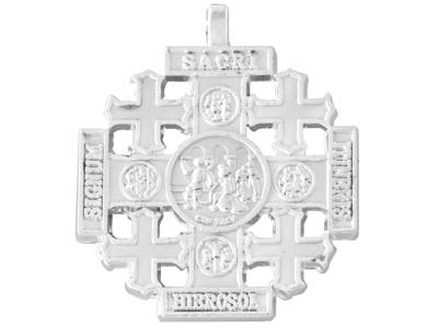 Jerusalem Medalje (sølv) 17 mm.