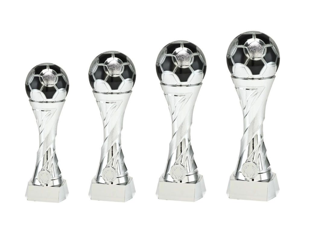 Statuette fodbold - Sølv