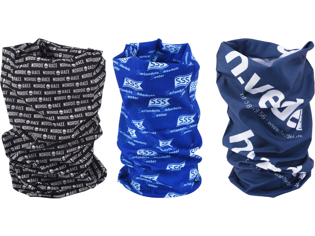 Halsedisse med reklametryk