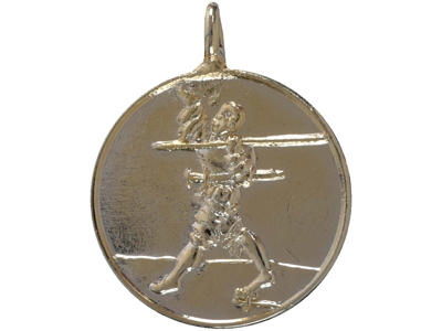 Svejtsiske Rødekors March, Guld, 17mm