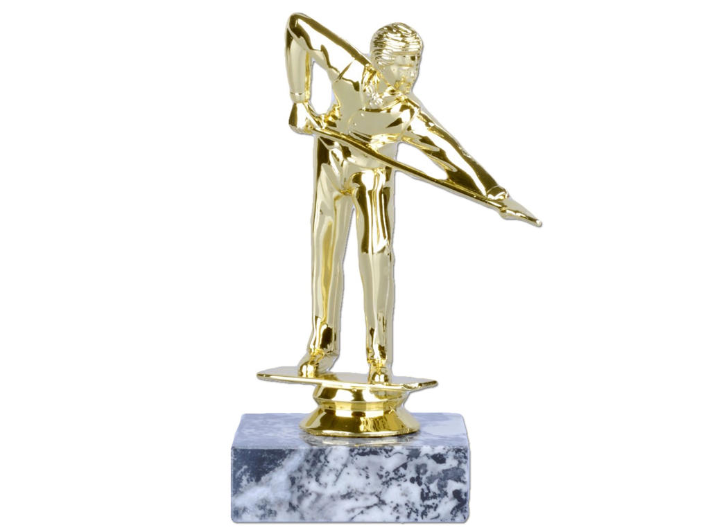 Sportsfigur Billardspiller (herre) 140 mm