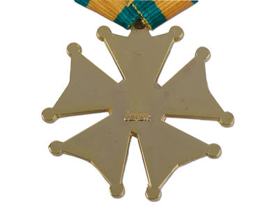 Nijmegen 1 gang, Guld, 38mm