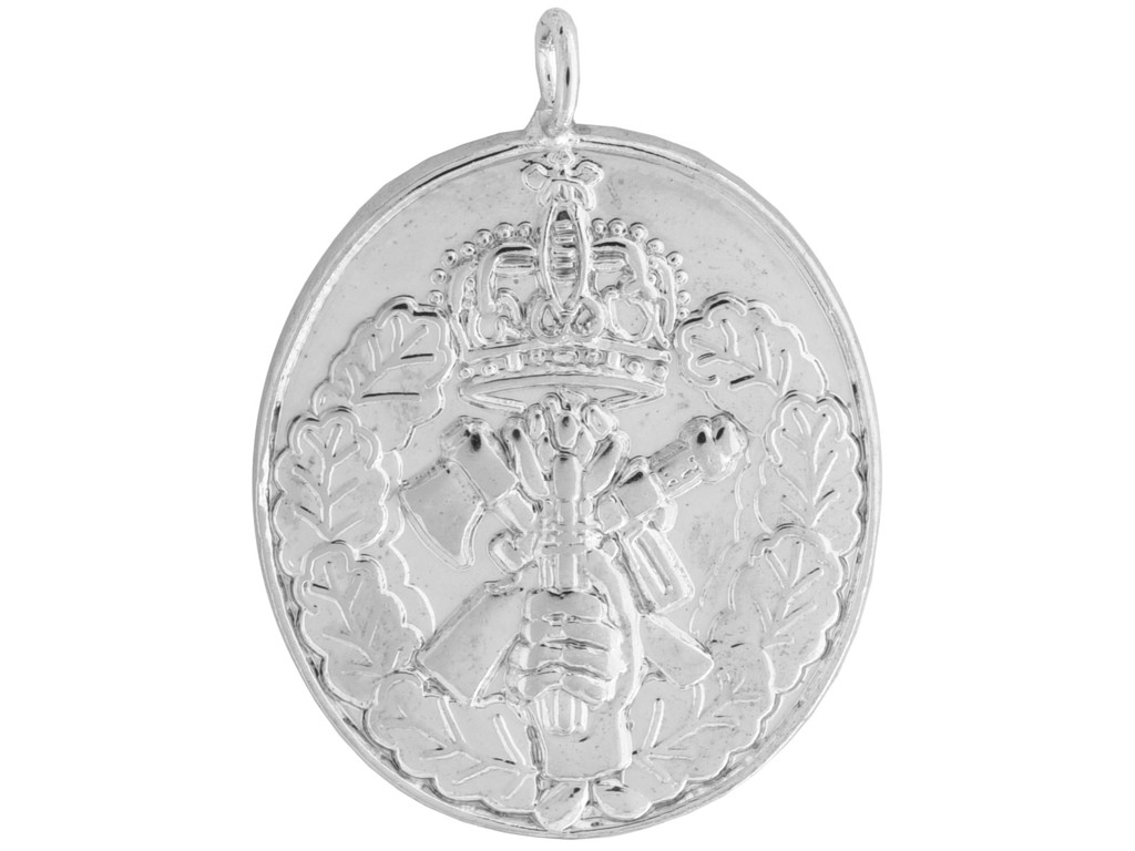 HJV Anciennitetstegn, 25-60 år, sølv