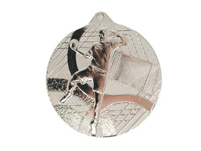 Håndboldmedalje Sølv 50 mm