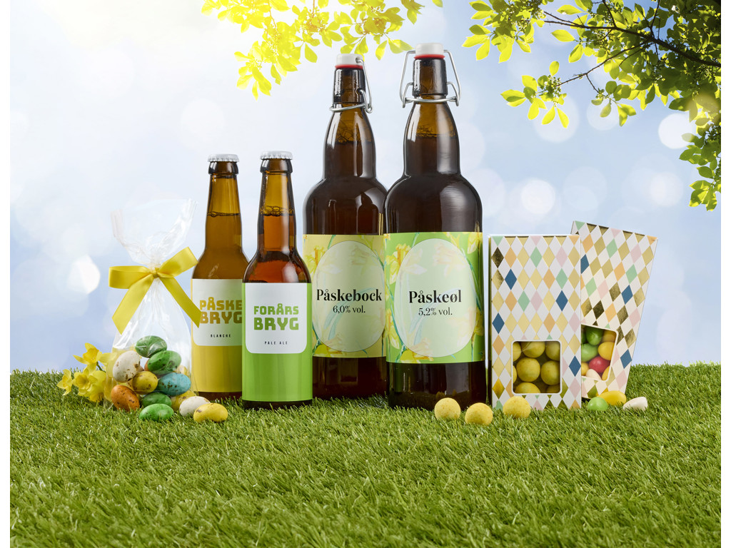 ØLPAKKE 5 MED SUKKERÆG, LAKRIDSKUG OG GO