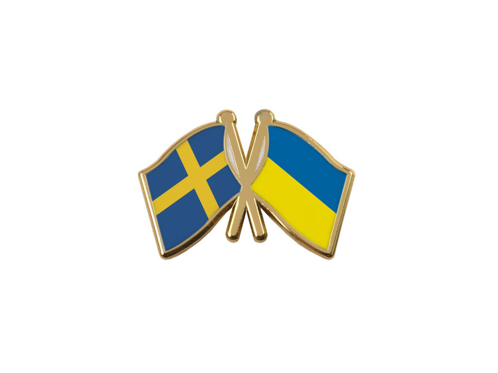 Venskabsflag Sverige / Ukraine