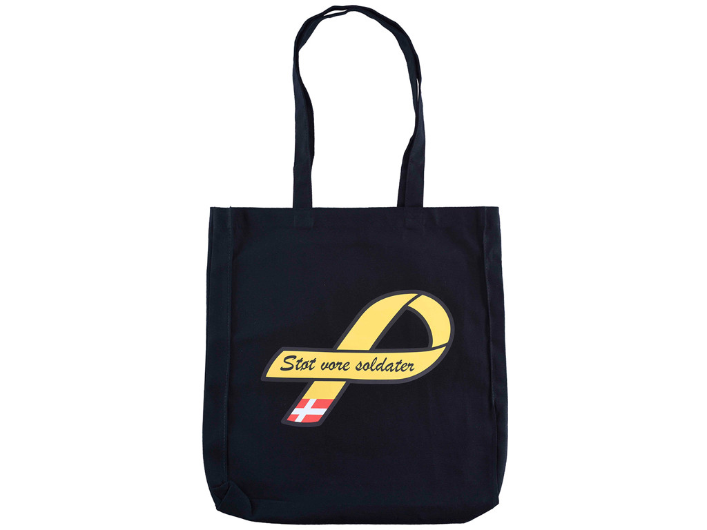 Den Gule Sløjfe Mulepose Sort