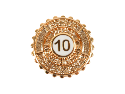 Rotary jubilæumsnåle