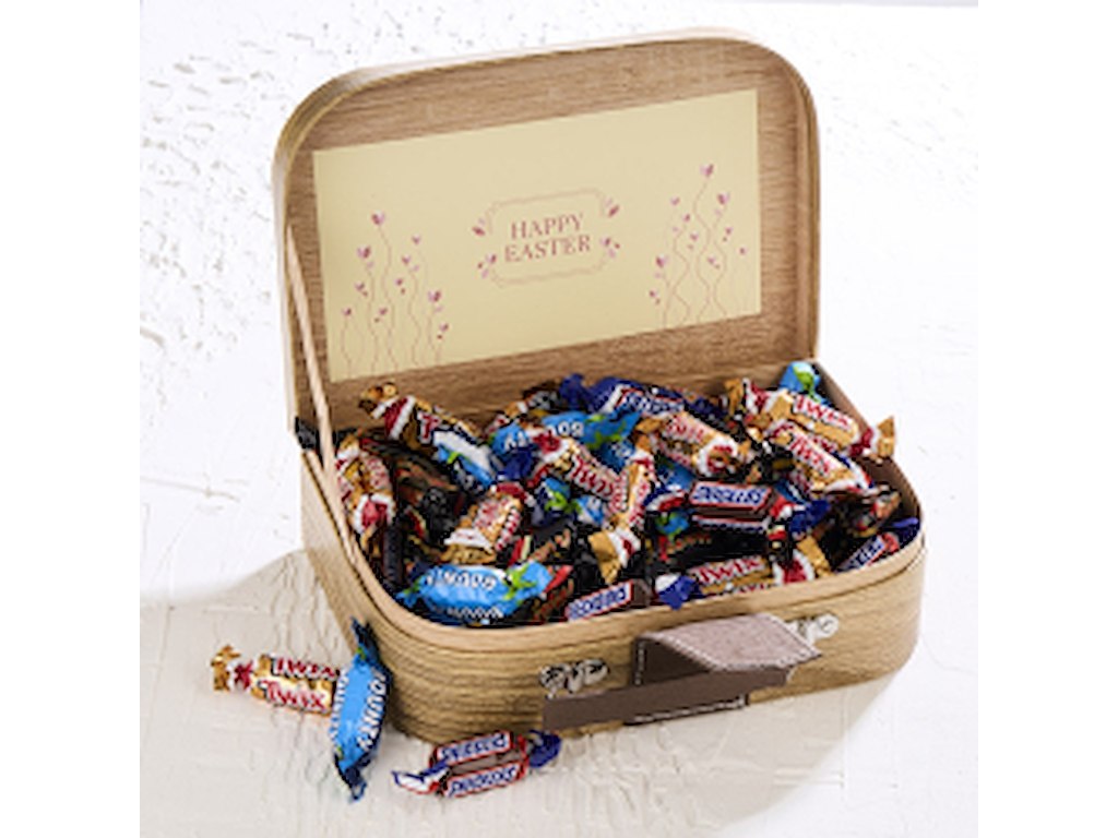 Gavekuffert med 780 g. miniaturemix