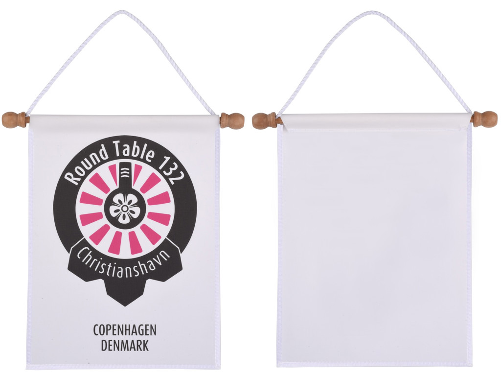 Specialproduceret banner