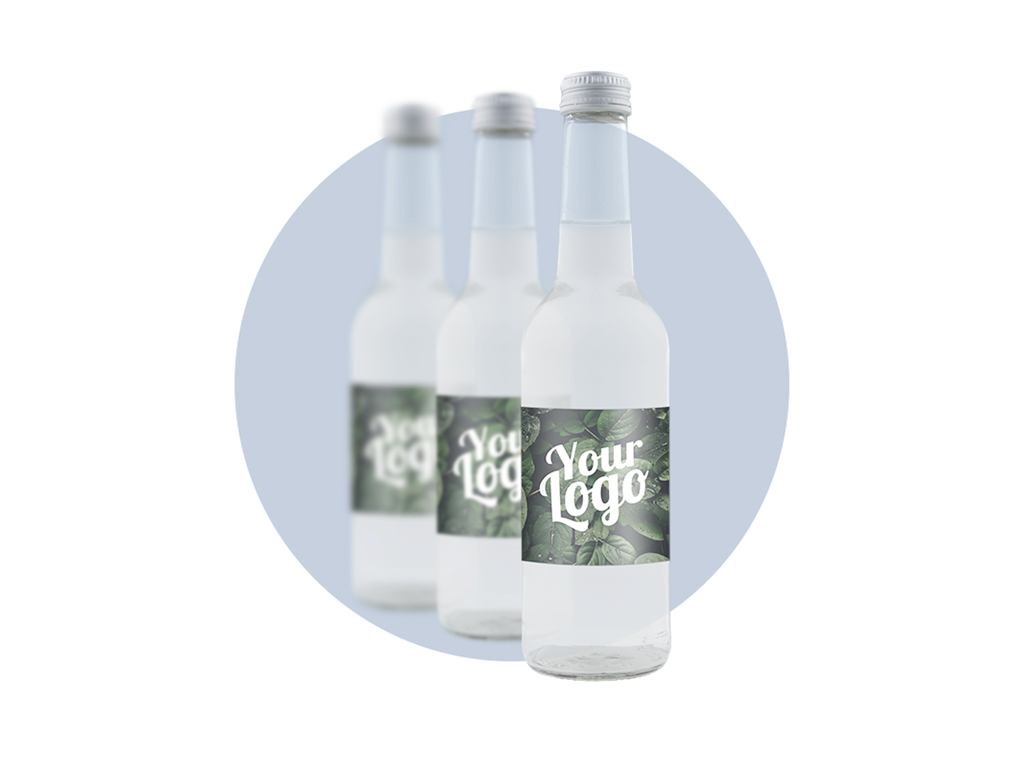 Vand Glasflaske 0.35 l.