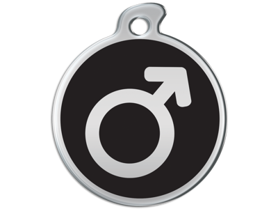 Hundetegn Mandetegn lille sort