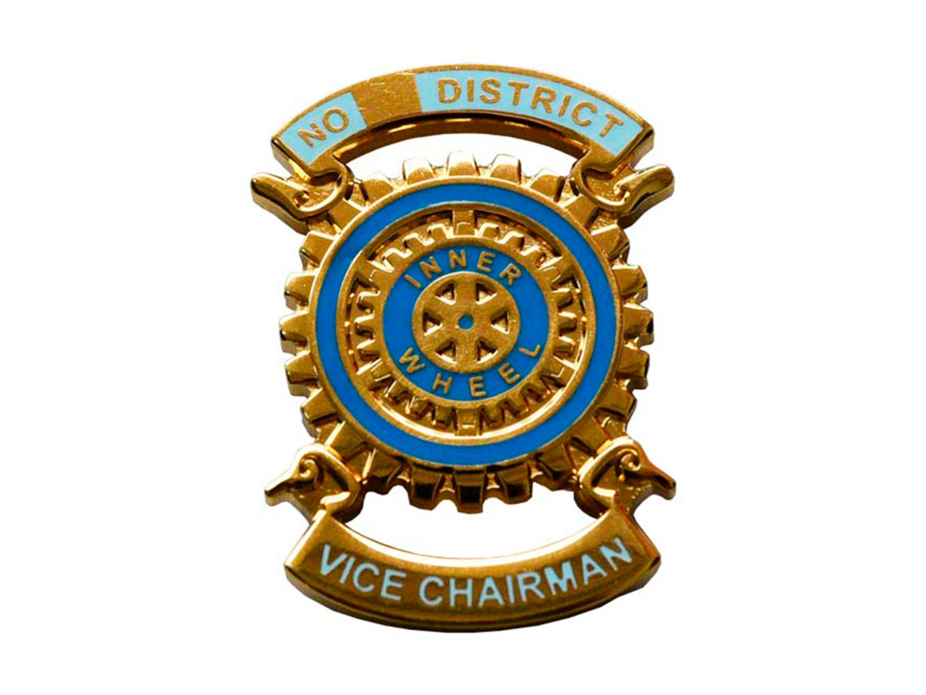 IW Vice Chairman distriktsbroche