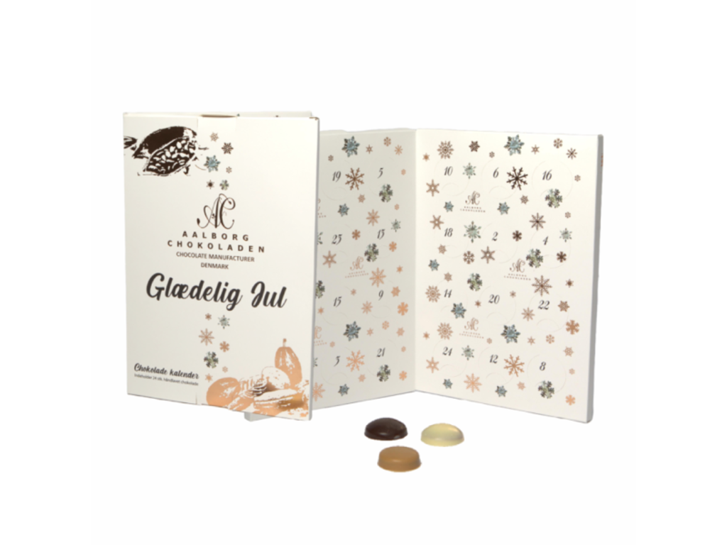 Mini julekalender fra Aalborg Chokoladen